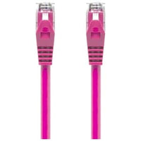 Cat6 Snagless Patch Cable 1M Pink for Ultra-High Speed Networks