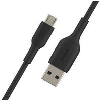 Micro-USB to USB-A 1M Charging Cable Home Car Office - Black/White