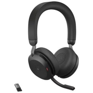 USB-A MS Teams-Compatible Evolve2 75 in Black - Mobility Accessories, Bluetooth Headsets, Bluetooth Speakers