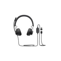 Wired PC Headset and Microphone Combo for Business