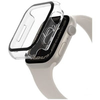 40/41mm Clear Bumper Case with Screen Protector for Apple Watch