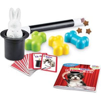 Magic Trick Training Set with Treat Wand & Training Cards-Treat Rabbit & Hat-Tricks for Dogs
