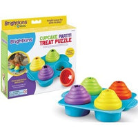 Cupcake Party Treat Puzzle Interactive Dog Toy
