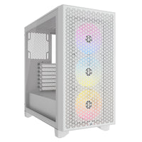 RGB Airflow Mid-Tower Case White with High-Airflow Design