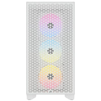 RGB Airflow Mid-Tower Case White with High-Airflow Design