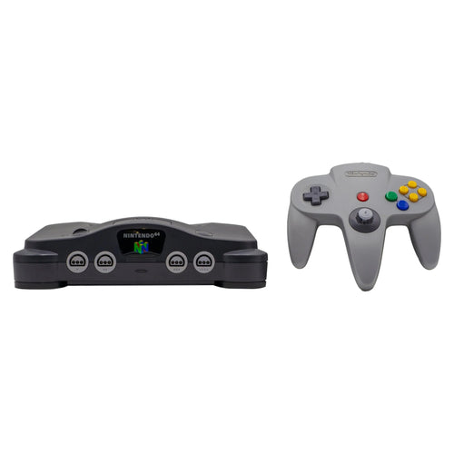 - Nintendo N64 Console with Controller - Charcoal