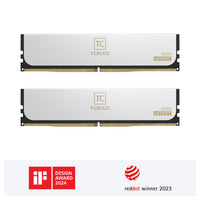 T-CREATE EXPERT 64GB DDR5 6000 Desktop Memory White - Outstanding Performance - Creative Design - Reliable - DIMM