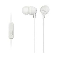 MDREX15APW In Ear Headphone w/Smart Phone Control White