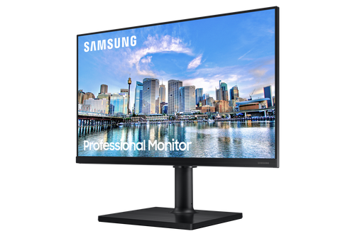 Computer Monitors - Samsung 27-Inch Flat IPS Monitor, 1920 x 1080 Resolution, 75Hz, 4ms, 16.7M Colors, 2 HDMI and 1 DP Ports, VESA Mount Compatible