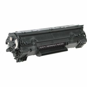 Black LaserJet Toner Cartridge, 36A CB436A