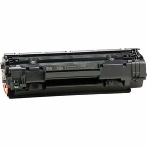 Black LaserJet Toner Cartridge, 36A CB436A