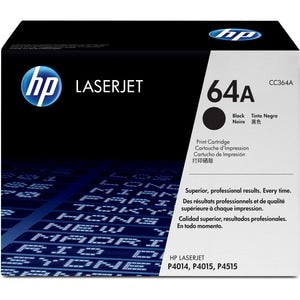 Black LaserJet Toner Cartridge, 64A - CC364A