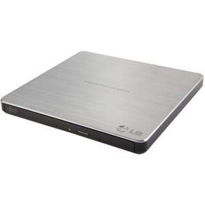 8x USB 2.0 Slimline External Optical Drive, DVD Burner & Component Adapter