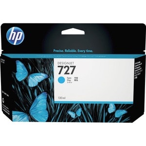 130ml Cyan Ink Cartridge, Model: 727 B3P19A