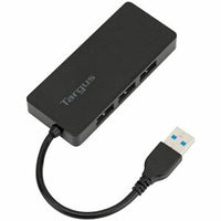 4-Port USB 3.0 Hub in Black Gray