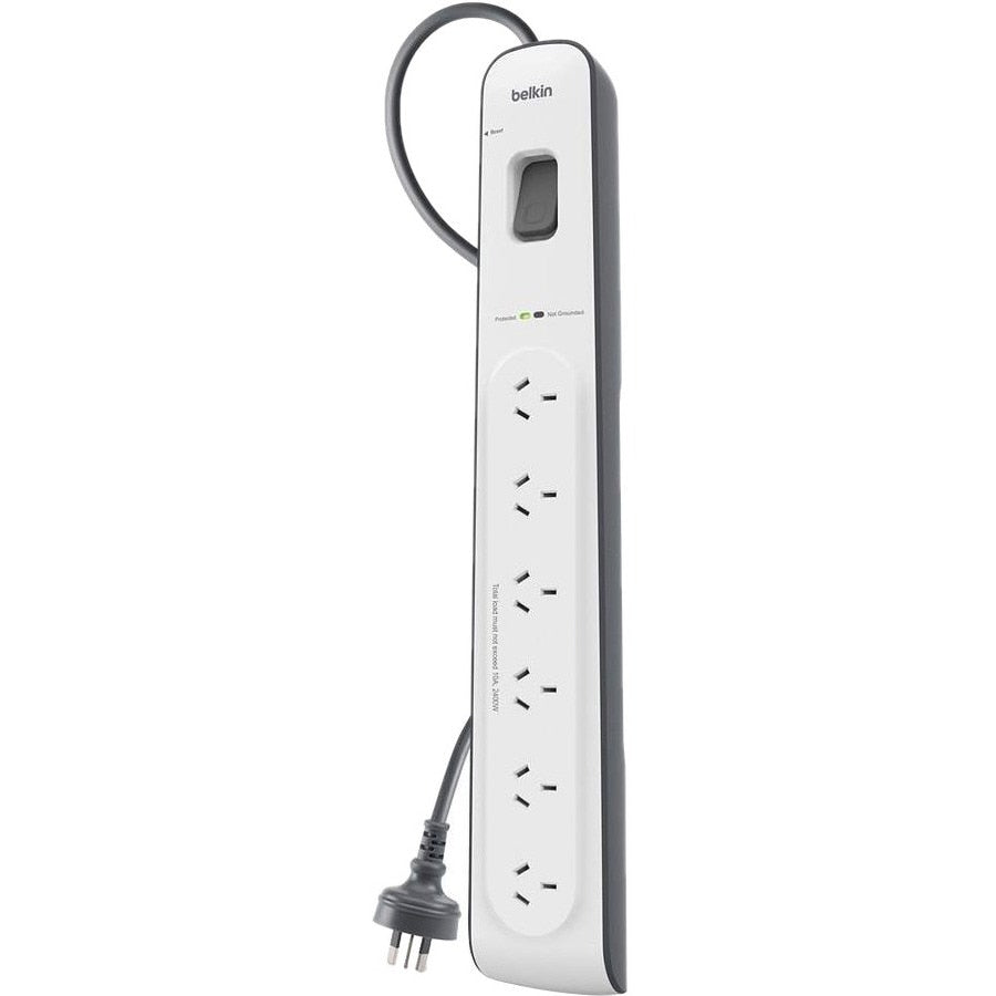 6 Outlet with 2M Cord Surge Protector