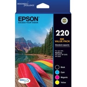 Standard Capacity Ink Value Pack, 220 (C13T293692)