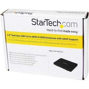 "2.5" USB 3 SATA SSD/HDD UASP Enclosure