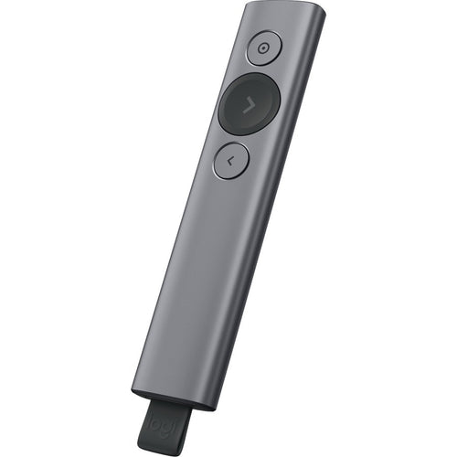 Displays - Logitech Spotlight Presentation Remote - Advanced Functionality & Minimalist Design