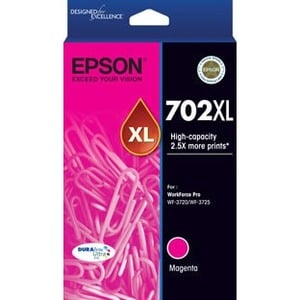 702XL High Capacity Magenta DuraBrite Ink Cartridge