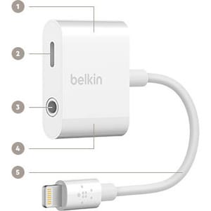 3.5mm Audio and Charge Adapter