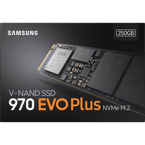 250GB 970 EVO PLUS Series M.2 NVMe SSD