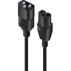 2M IEC C14 to IEC C15 High-Temp Cable