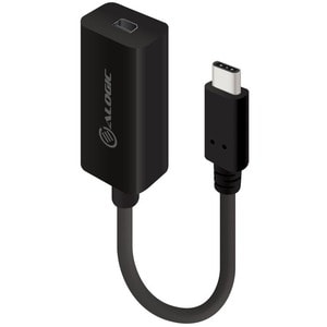 Mini DisplayPort to USB-C Adapter, 10cm, Black