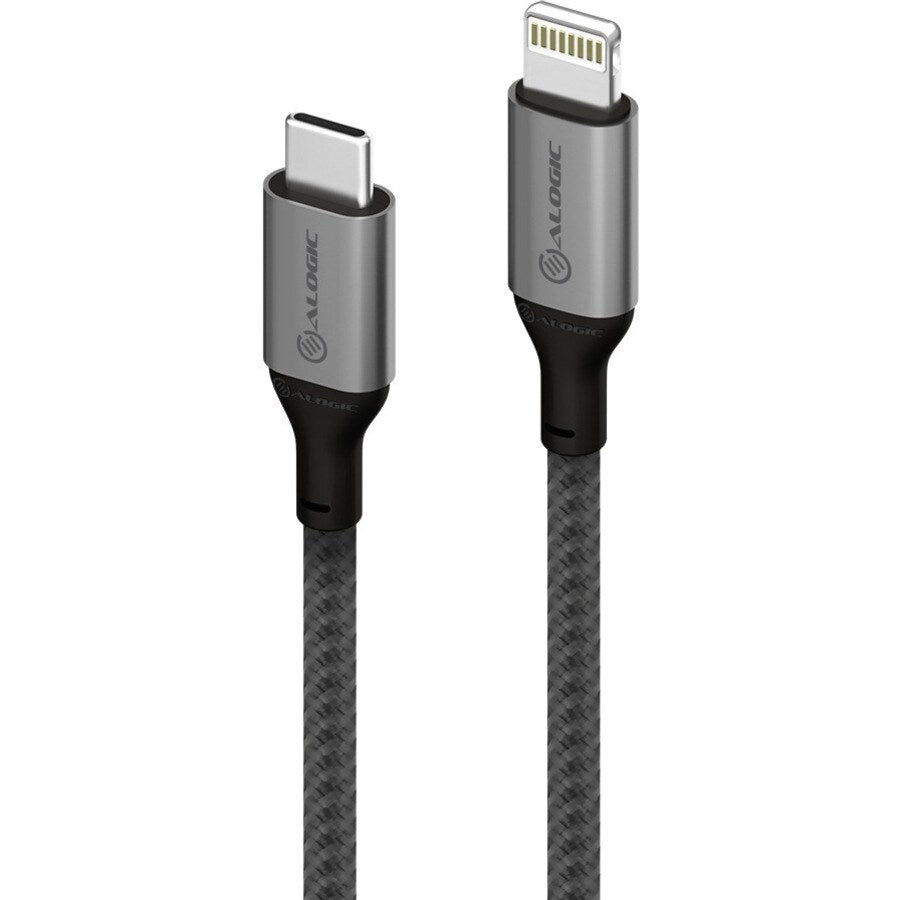 USB-C to Lightning Cable 1.5M Space Grey High-Quality Durable Nylon Braided - Cable