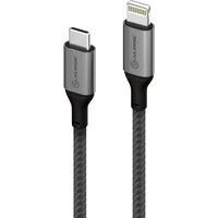 USB-C to Lightning Cable 1.5M Space Grey High-Quality Durable Nylon Braided - Cable