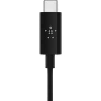 USB-C to 3.5mm Audio Cable 3 Black Adapter