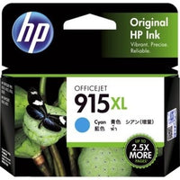 Cyan Original Ink Cartridge, 915XL