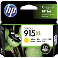 Yellow Original Ink Cartridge, 915XL