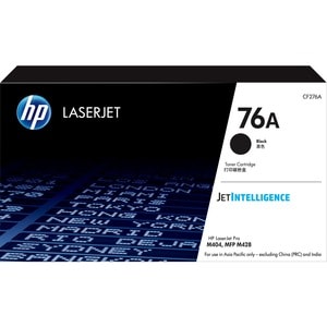 Black LaserJet Toner Cartridge, 76A