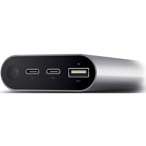 USB-C 15600mAh Power Bank in Slate Grey