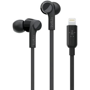 In-Ear Wired Headphones with LTG Connector, Black