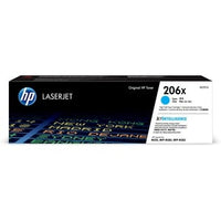 Cyan Original LaserJet Toner Cartridge 206X