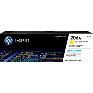 Yellow Original LaserJet Toner Cartridge, 206A