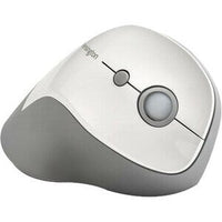 PRO FIT ERGO VERTICAL WLESS MOUSE -GREY Natural Handshake Position Extended Lip 6-Button Design Wireless Mouse