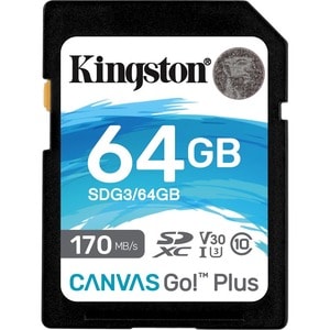 64GB SDXC Canvas Go Plus 170R Flash Memory Card