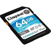 64GB SDXC Canvas Go Plus 170R Flash Memory Card