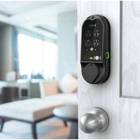 Smart Lock Video Doorbell, Matte Black