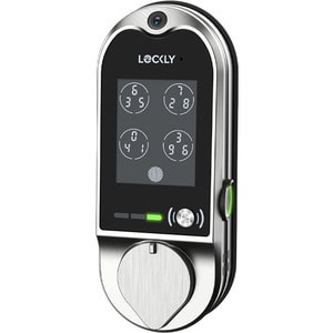 Smart Lock Video Doorbell, Satin Nickel