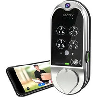 Smart Lock Video Doorbell, Satin Nickel