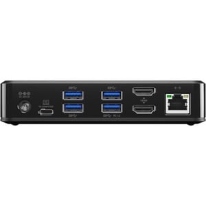 Twin HD Docking Station with USB-C & USB-A Compatibility - Dual HDMI Monitors, USB Ports, Ethernet - Docking Station