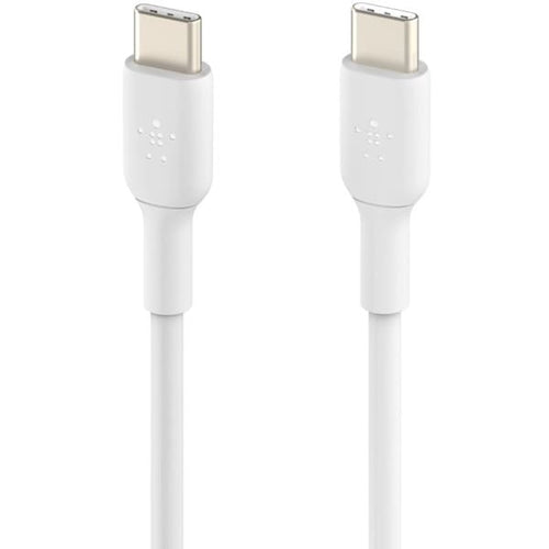 Belkin - Belkin USB-C to USB-C 1M Cable Fast Charging 60W White