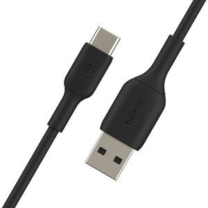 USB-A to USB-C 2M Charging Cable, Black