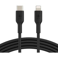 PVC USB-C to Lightning Cable, 1M, Black