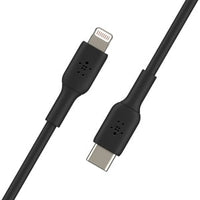 PVC USB-C to Lightning Cable, 1M, Black