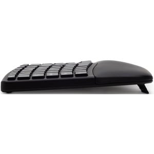 Ergonomic Wireless Keyboard and Mouse Combo - Black